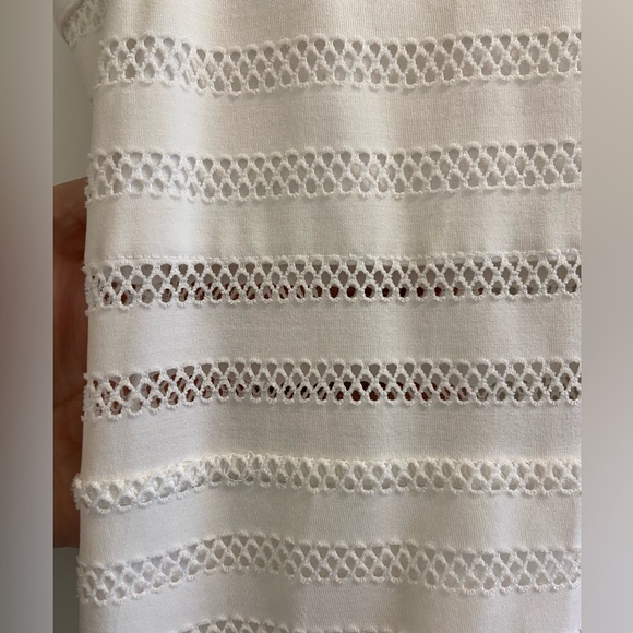 Silence + Noise Urban Outfitters Striped Crochet Bodycon Dress size Small - Picture 6 of 9